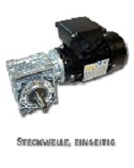 Silnik elektryczny wielofazowy o mocy 90 W, połączony z przekładnią ślimakową. Może być zasilany napięciem 230V i 400V/D/Y. Parametry przekładani: moment wyjściowy 14,5 Nm, prędkość wyjściowa 35 obr/min. Obudowa z aluminium.