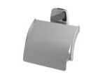 Uchwyt z klapką na papier toaletowy, wykonany ze stopu cynku i aluminium (ZnAl), pokryty chromem. Przeznaczony jest do mocowania na ścianie. Wymiary: 140 mm x 130 mm x 65 mm, masa: 0,240 kg. Uchwyt prezentowany jest razem z kompletem wkrętów i kołków rozporowych. Opakowanie jednostkowe to blister z kartonikiem.