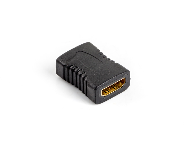 Adapter posiadający w jednej obudowie gniazdo HDMI-A (żeńskie) i gniazdo HDMI (żeńskie). Umożliwia zmianę połączenia poprzez podpięcie kabla z portem HDMI-A i kabla z portem HDMI. Maksymalna rozdzielczość 1920 x 1080 przy 60 Hz. Styki pozłacane. Kolor czarny.
