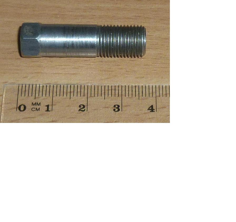 Regulator luzu pomiędzy elementami ciernymi hamulca elektromagnetycznego - element o kształcie walca, o średnicy 10 mm i wysokości 37 mm, wydrążony przelotowo. Na jednym końcu, na długości 13 mm, nagwintowany gwintem M10x1, a na drugim o kształcie sześciokąta foremnego. Wyrób jest montowany w hamulcach elektromagnetycznych. Regulacja luzu następuje poprzez pokręcanie regulatorem. Element nie jest przeznaczony do łączenia lub mocowania części urządzenia przy pomocy gwintu.