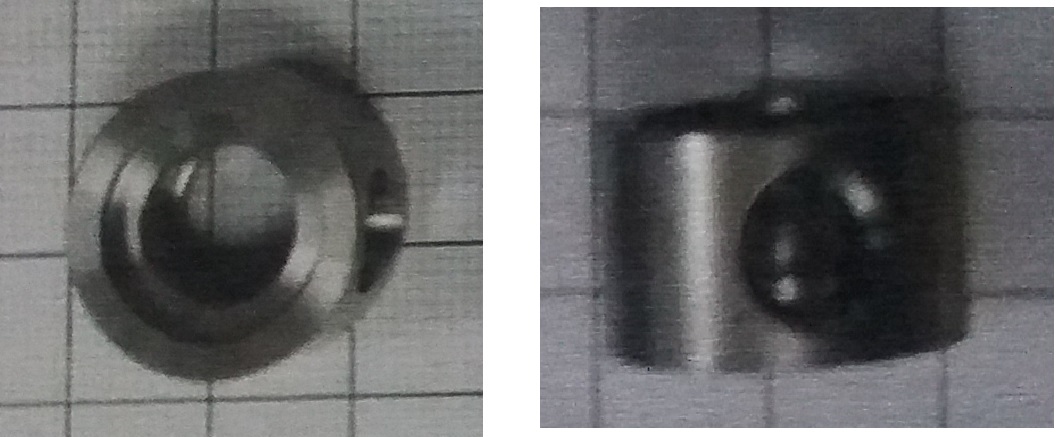 Conform descrierii solicitantului şi a fotografiei publicate în baza de date, produsul reprezintă un racord nefiletat, din oţel inox, utilizat ca accesoriu de ţevărie în industria auto.  Racordul este cilindric, având diametrul exterior de 25 mm. Acesta are 2 intrări de 10,5, respectiv 6,5 mm. 
Se montează pe circuitul de alimentare cu ulei al unui autovehicul. 
Marca oţelului este 1215.
Greutatea este de 17 grame. Se prezintă ambalate câte 910 buc. în cutii de carton.