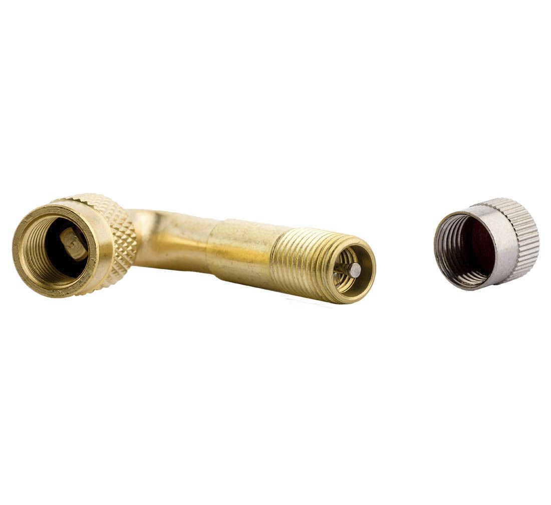 Conform descrierii solicitantului și a fotografiilor publicate în baza de date, produsele reprezintă prelungitoare fabricate din material plastic sau din bronz, pentru valvele roților unui autovehicul. Produsele au în componență un ventil (o supapa antiretur pentru aer) care reține curgerea aerului din anvelopă, permițând însă intrarea acestuia în momentul umflării roții. Se montează prin înșurubare pe valva anvelopei, ușurând umflarea acesteia.
Sunt prevăzute cu capace din metal, respectiv din material plastic.