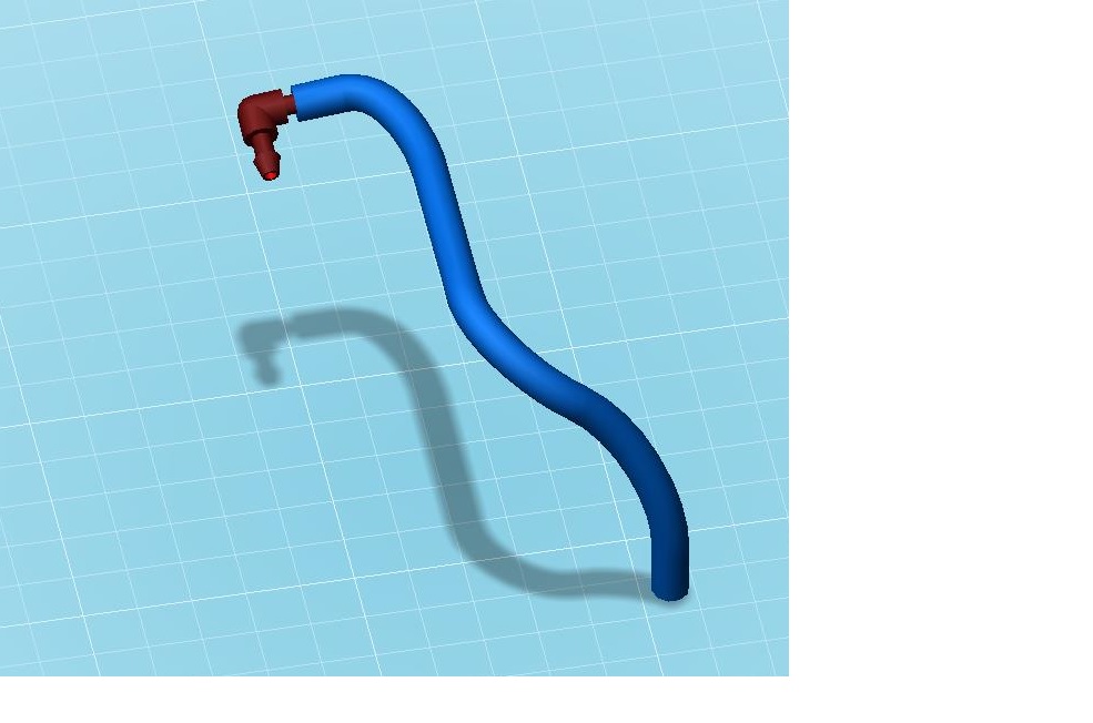 Conform descrierii solicitantului si imaginii publicate in baza de date, produsul reprezinta un furtun flexibil din elastomer termoplastic neranforsat prevazut cu un racord conector din material plastic.
Produsul va face legatura cu un alt furtun si va fi parte dintr-un ansamblu extins pentru spalarea parbrizului unui autovehicul (ansamblu ce include si alte elemente alaturi de rezervorul de lichid, ce nu fac parte din aceasta decizie ITO). Prin intermediul acestuia, lichidul de spalare din rezervor va fi transportat pentru pulverizare catre parbriz sau luneta.
Desi reprezinta o parte din ansamblul sistemului de spalare a parbrizului, produsul nu include vreun mecanism de proiectare, dispersare sau pulverizare a lichidului.