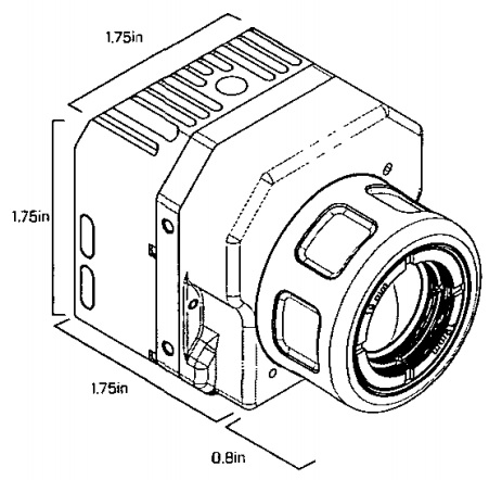 Radiometrisk apparat (en så kallad termisk kamera för infraröd strålning) med intern inspelningsfunktion, som fångar bilder av infraröd strålning med hjälp av en mikrobolometer med ett våglängdsområde av 7,5-13,5 µm och som återger dessa bilder i olika färger där varje färg representerar en viss temperatur. Apparaten kan enligt uppgift mäta temperaturen på en viss punkt och återge de uppmätta värdena i siffror. Apparaten har upplösningen 640 X 512 pixlar vid maximalt uppdatering av 8,3 bilder per sekund, måtten cirka 2,26 X 1,75 X 1,75 tum och är försedd med bland annat SD-kort för lagring av mätningarna. Apparatens är avsedd att användas tillsammans med en drönare för att inom förebyggande underhåll upptäcka felaktiga konstruktioner och isoleringsläckage och värmeläckage.
