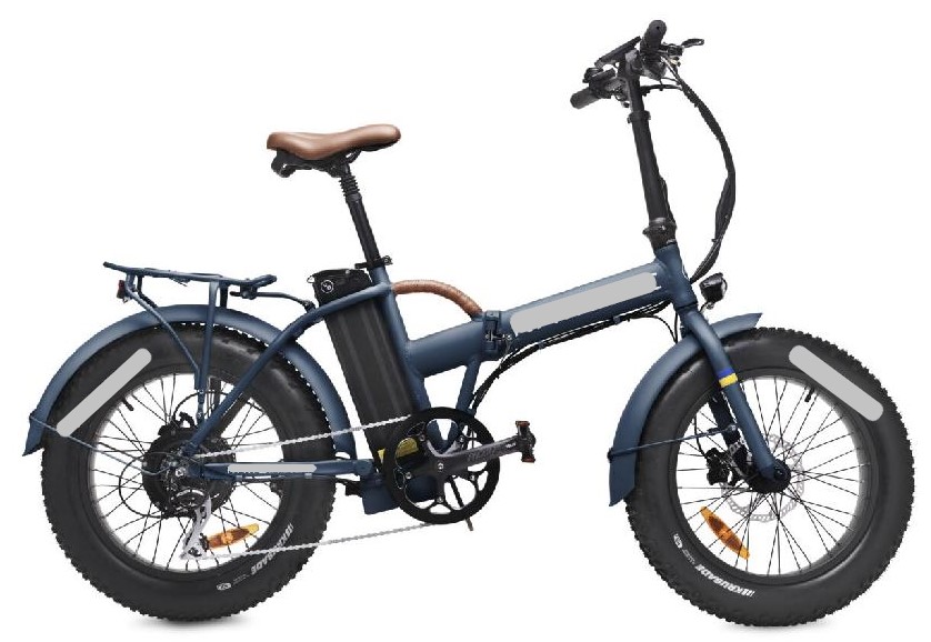 Tvåhjuligt elfordon med trampor.
Fordonet är avsett för persontransport av en person (föraren). Föraren kan antingen trampa fordonet som en cykel, använda ”gasrelaget” med elmotorn eller både trampor och motor.
Fordonet är utrustat med en pedalsensor (pedalassistansen är mjukvarumässigt bortkopplad). På styret finns en färddatordisplay för styrning av fordonets drift och laddning av t.ex. mobiltelefon via USB. Skyddad i ramen finns en elektrisk styrbox till vilket batteri, motor, ”gasreglage”, belysning, sensorer och display är anslutna. Ram och styre är vikbara samt att sadeln är fixerad med snabblås. Vid eldrift är hastigheten begränsad till 25 km/h.