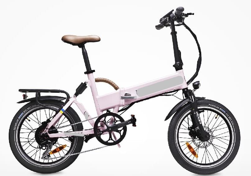 Tvåhjuligt elfordon med trampor.
Fordonet är avsett för persontransport av en person (föraren). Föraren kan antingen trampa fordonet som en cykel, använda ”gasrelaget” med elmotorn eller både trampor och motor.
Fordonet är utrustat med en pedalsensor (pedalassistansen är mjukvarumässigt bortkopplad). På styret finns en färddatordisplay för styrning av fordonets drift och laddning av t.ex. mobiltelefon via USB. Skyddad i ramen finns en elektrisk styrbox till vilket batteri, motor, ”gasreglage”, belysning, sensorer och display är anslutna. Ram och styre är vikbara samt att sadeln är fixerad med snabblås. Vid eldrift är hastigheten begränsad till 25 km/h.