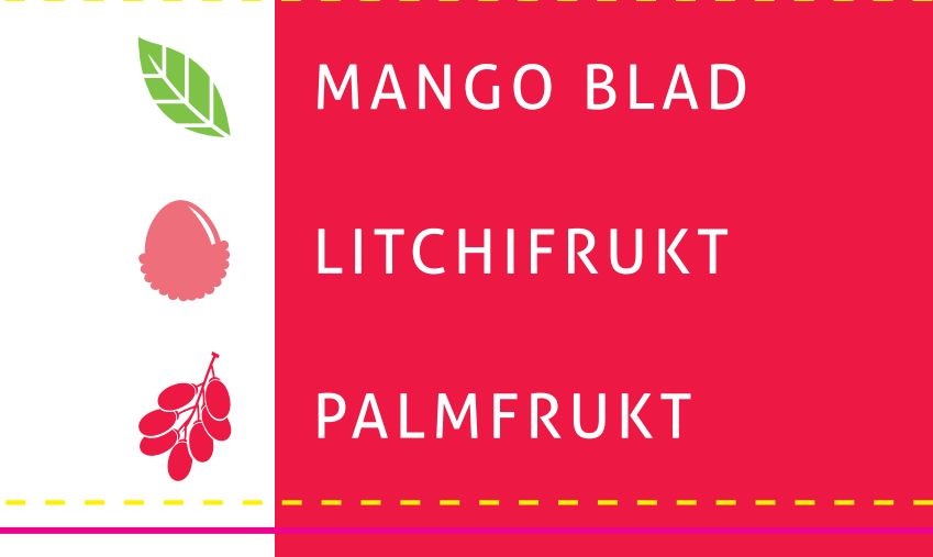 Livsmedelsberedning enligt uppgift i pulverform. Beredningen levereras i detaljhandelsförpackning/plastburk om 104 gram. Doseringsskopa medföljer förpackningen.
Pulvret är avsett att blandas med vatten enligt doseringsanvisning.
Produkten är avsedd att användas som kosttillskott (näringstillskott).
Produkten innehåller bland annat isomaltooligosackarider, sötningsmedel, surhetsreglerande medel, smakämnen, färger och extrakt från mangoblad.
Produkten bedöms innehålla avgiftsbelagda jordbrukskomponenter.