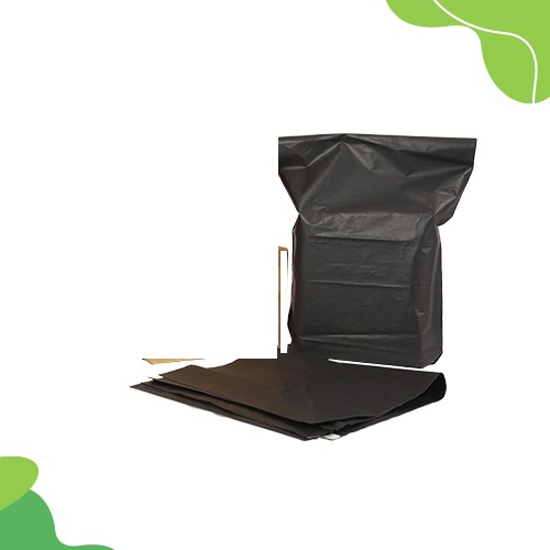 Artiklar i form av påsar i olika färger med handtag enligt uppgift med måtten 9x12+2, 10x12+2, 10x15+2, 12x14+2 och 12x16+2 tum.
Påsarna är avsedda för förpackning och transport av varor.
Produkterna är tillverkade av nedbrytbara polymerer bestående av polybutylenadipattereftalat (PBAT), polymjölksyra (PLA) och termoplastisk stärkelse (TPS, från majskorn).
Påsarna är biologiskt nedbrytbara.