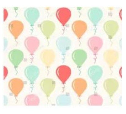 Vimpelgirlang med tryckt motiv på båda sidor i form av olikfärgade ballonger.
Varan används som festdekoration för dekorering av rum.
Vimplarna är ca 28 cm långa och tillverkade av papper. Vimplarna är fastsatta genom sömnad på ett upphängningsband av textil med en längd av 3 m och en bredd av ca 0,8 cm.
Varan är förpackad för försäljning i detaljhandeln.