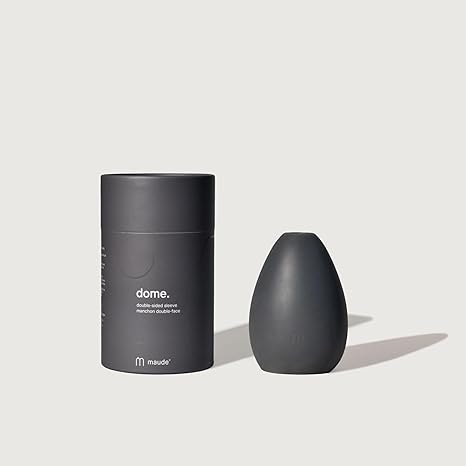 Massagehjälpmedel av plast, enligt uppgift en svart äggformad penishylsa av platinasilikon med genomgående öppning och texturerad insida. Varan är handdriven och föreligger i detaljhandelsförpackning.
Produkten är handdriven.