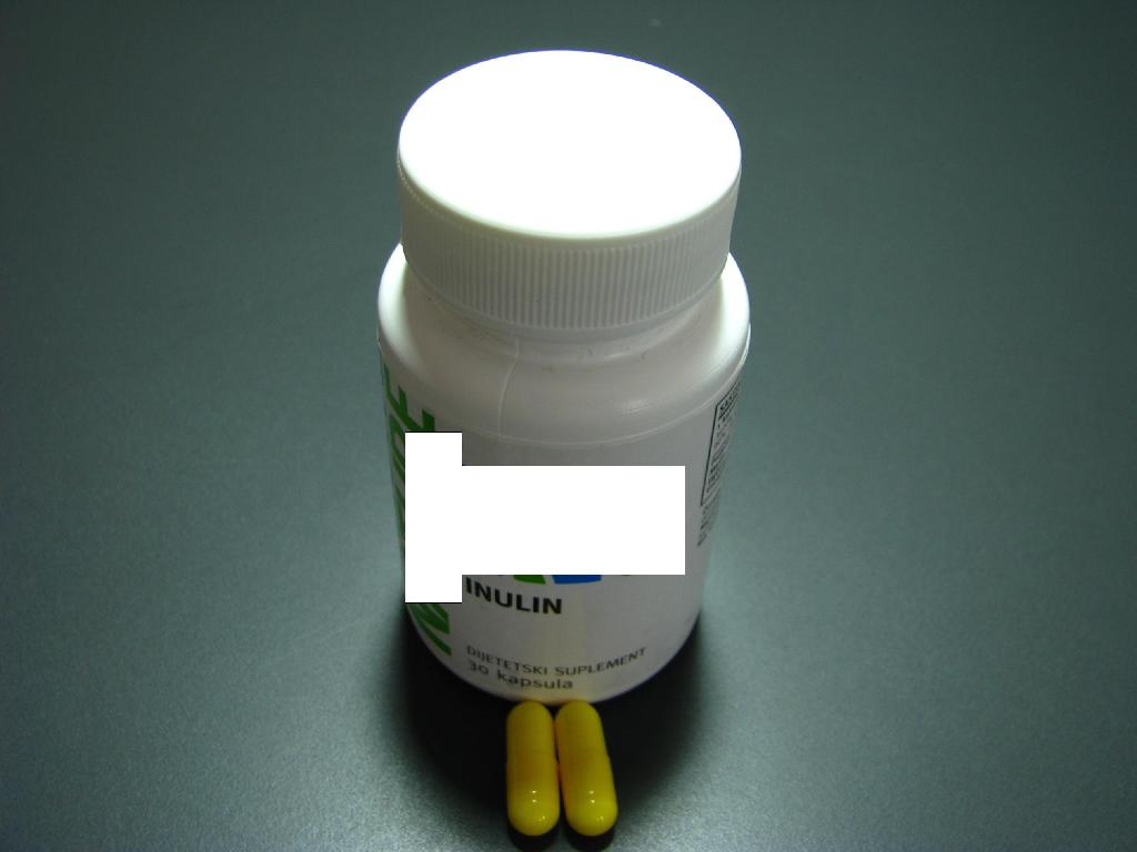 Čist inulin, brez dodatkov, dobljen z ekstrakcijo korenin cikorije, v obliki belega prahu, sladkega okusa. Nahaja se v trdih želatinastih kapsulah (350 mg).

Uporablja se kot prehransko dopolnilo.

Pakirano v obliki za prodajo na drobno, po 30 kapsul v plastenko.