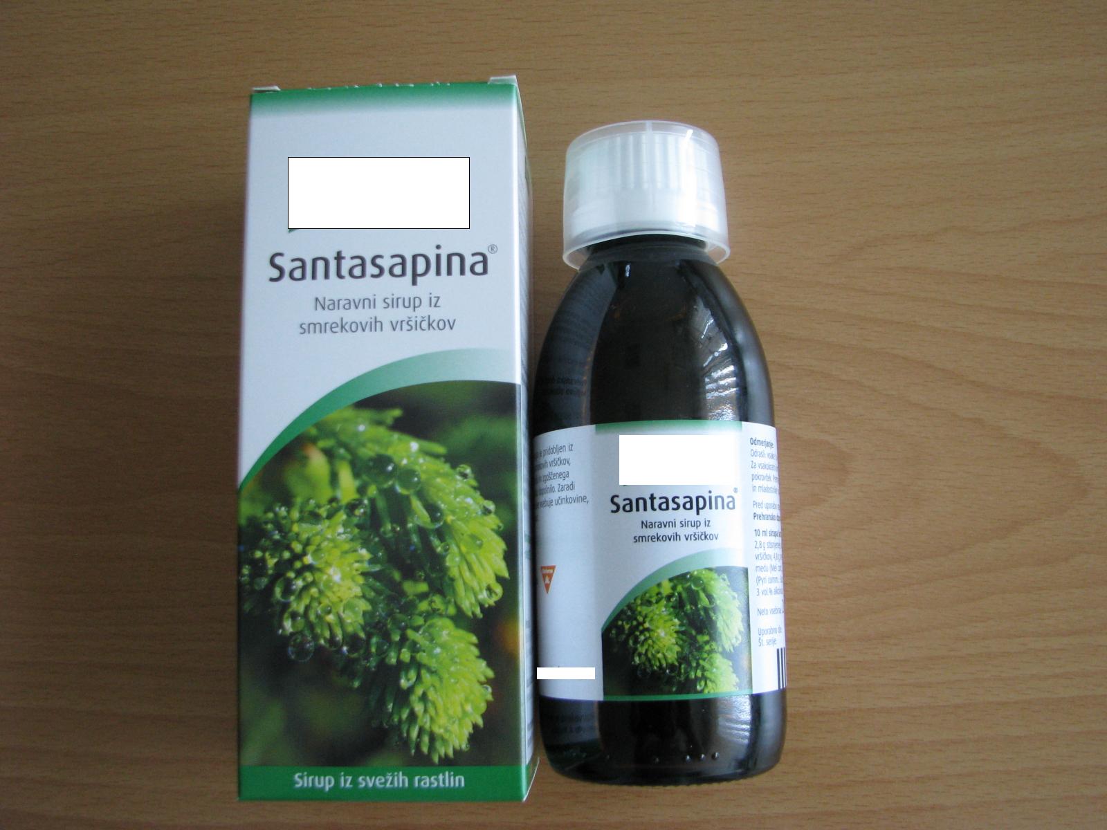 Alkoholna pijača – sirup, sestavljen iz mešanice soka in izvlečka smrekovih vršičkov, rjavega sladkorja, medu in zgoščenega hruškovega sirupa, v obliki tekočine rjave barve.
Vsebuje 3 vol. % alkohola.

Uporablja se kot prehransko dopolnilo, priporočen odmerek za odrasle je 10 ml na vsake tri ure.

Pakirano v stekleničke po 200 ml s priloženo plastično merico (pokrovček).