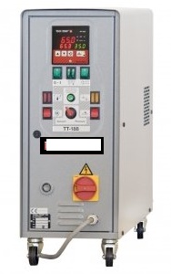 Naprava je namenjena vzdrževanju temperature olja ali vode za namen temperiranja orodij. Regulacijo temperature izvaja elektronski krmilnik. Za gretje tekočine uporablja električne grelce moči 9 kW oziroma 3 kW. Hlajenje je indirektno preko izmenjevalca toplote. Pretok tekočine omogoča črpalka z močjo 0,75 kW. Ohišje ima na spodnji strani štiri koleščka, na zgornjem pokrovu pa dva ročaja. Na prednji plošči je elektronski krmilnik in več stikal za upravljanje. Dimenzije naprave so dolžina 710 mm, širina 325 mm in višina 785 mm.
