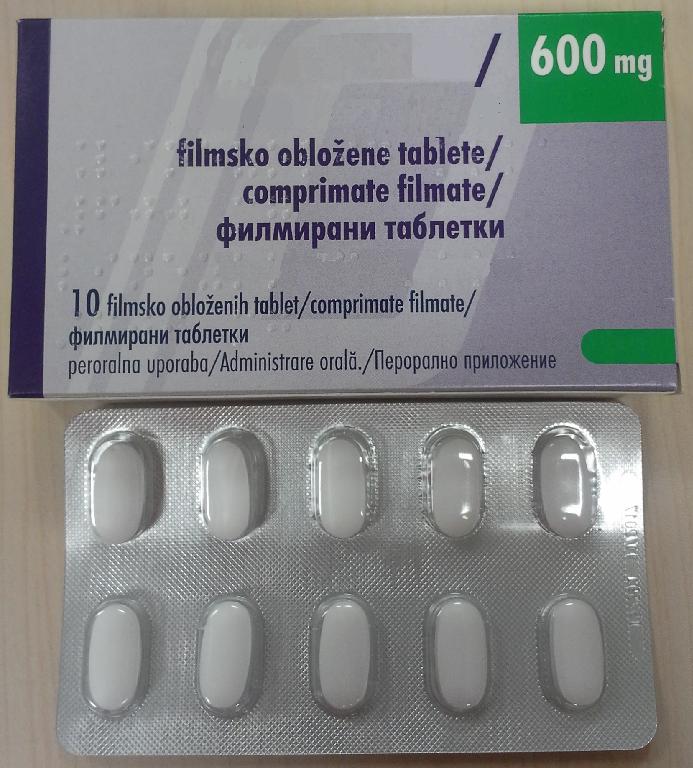 Filmsko obložena tableta s 600 mg zdravilne učinkovine linezolid, ki spada pod oksazolidinonsko skupino antibiotikov. Izdelek vsebuje tudi mikrokristalno celulozo, koruzni škrob, natrijev karboksimtil škrob (vrsta A), hidroksipropil celulozo (vrste EF) in magnezijev stearat v jedru tablete ter hipromelozo 3 mPas, titanov dioksid (E171), makrogol 6000 in smukec v filmski oblogi. Uporablja se za zdravljenje pljučnice ter nekaterih okužb kože oziroma podkožnih tkiv.

Zdravilo je pakirano za prodajo na drobno v kartonasti škatlici po 10 tabletk v pretisnem aluminijasto-plastičnem omotu ali v odmerjenih dozah oziroma količinah 10 x 1 tableta v perforiranem omotu za posamezni odmerek.