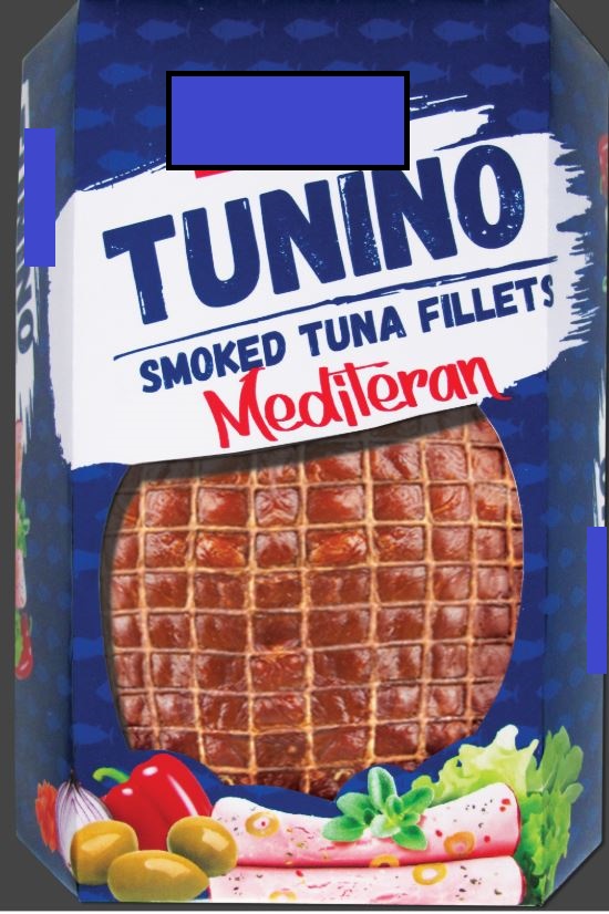 Obarjen proizvod (salama) iz filejev rumenoplavutega tuna (Thunnus albacares).
Uporablja se za prehrano.
Osnovne sestavine so meso tune (fileji- več kot 20 mas.%), voda, rastlinske maščobe, mešanica zelenjave, krompirjev škrob, beljakovine rastlinskega izvora, sol, začimbe, aroma in drugi dodatki.
Pakirano po 320 g v plastične ovitke.