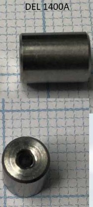 Valjček z luknjo po vzdolžni osi je izdelan iz nerjavnega jekla. Dimenzije so dolžina 6,8 zunanji premer 5 in premer luknje 1,4 mm. Valjček ni kovan ali sintran.
Uporablja se za izdelavo bovden potega.