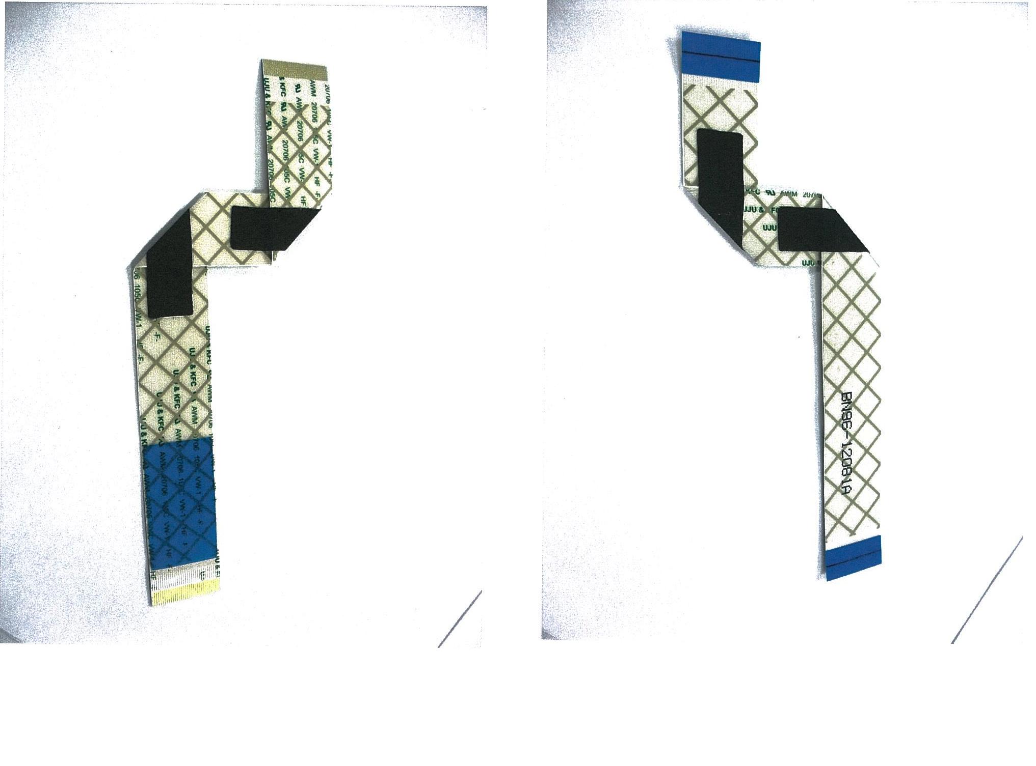 Flexibilný plochý kábel (flexibile-flat cable) - ide o pružný tlačený spoj používaný k výrobe LCD modulov. FFC kábel sa používa k dátovému prenosu medzi dvoma elektronickými zostavami. Tlačené obvody sa skladajú len z vodivých spojov a kontaktov. Vnútornú štruktúru tvoria ploché vodiče, ktoré sú na povrchu neoddeliteľne spojené v hmote.