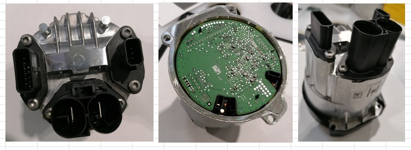 ECU Interface je elektronická riadiaca jednotka určená na riadenie a monitorovanie elektrického posilňovača riadenia (EPS – Electric Power Steering) vo vozidle. Zariadenie zhromažďuje údaje zo senzorov (napr. snímač uhla natočenia volantu, krútiaceho momentu, rýchlosti vozidla a polohy rotora motora), vyhodnocuje ich pomocou zabudovaných algoritmov a reguluje výkon trojfázového elektromotora. Elektromotor je súčasťou hrebeňového riadenia a poskytuje asistenciu pri otáčaní volantom (nie je súčasťou tejto ZINZ). Riadiaca jednotka zároveň vykonáva nepretržitú diagnostiku systému, sleduje bezpečnostné parametre a komunikuje s ostatnými systémami vozidla cez dátovú zbernicu (napr. CAN).