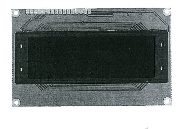 Tovarom je OLED displej s pasívnou maticou. Rozmer tovaru je 98 x 60 x 10 mm. Tovar pozostáva z OLED obrazovky, SMD odporov, kondenzátorov a integrovaných obvodov. Displej zobrazuje 20 znakov, štvorriadkový. Zobrazovacia plocha 70,16 x 20,95 mm. Ide o alfanumerický displej. Tovar sa používa v kávomatoch a pod.