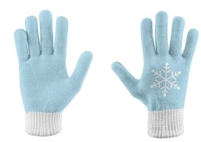 Tovarom sú pletené zimné rukavice s farebným vzorom, ktoré sú vyrobené z materiálu 70,6% akryl, 25,1% polyester, 2,9 % polyamidu a 1,4 % elastan. Tovar sa jednoducho nasadí na ruky a je vhodný na zimné obdobie.