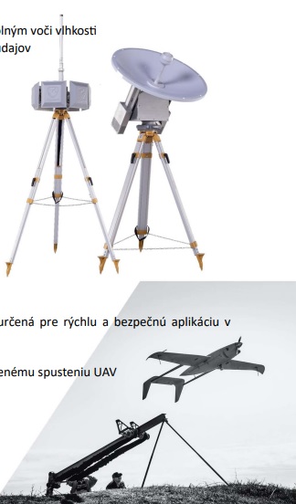 Bezpilotný vzdušný systém (UAS) založený na UAV s dlhým dosahom s pevnými krídlami navrhnutý tak, aby zabezpečil nepretržitú leteckú podporu poskytujúcu bezkonkurenčné spravodajské, sledovacie a prieskumné údaje pre komerčný projekt. Maximálna vzletová hmotnosť je 30 kg. Bezpilotné lietadlo je možné riadiť na diaľku operátorom (pilotom), pomocou pozemnej riadiacej stanice, alebo je možné vopred naplánovať trasu letu, pomocou plánovača misií (autopilot - pomocou súradníc GPS).

Zloženie systému:
-	bezpilotné lietadlo
-	Pozemná riadiaca stanica (GCS)
-	Systém antén
-	Odpaľovacie zariadenie – katapult
-	Prídavné podvesné zariadenia