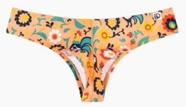 Tovarom sú dámske brazílske nohavičky (Women Briefs BRAZIL) s rôznymi farebne potlačenými vzormi, ktoré sú nosené ako dámske spodné prádlo. Tovar je vyrobený z pletenej textílie, ktorá pozostáva z 90% bavlny a 10% elastanu. Tovar je dodávaný vo veľkostiach XS až 2XL.